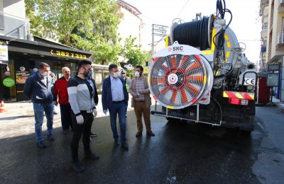 Bayraklı Belediyesi 90 bin noktayı dezenfekte etti